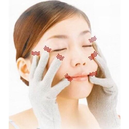 Hand Massage Anti-static,Anti-skid. Conductive Silver Fiber Gloves Used With EMS/TENS Massager Free Size Massage Gloves