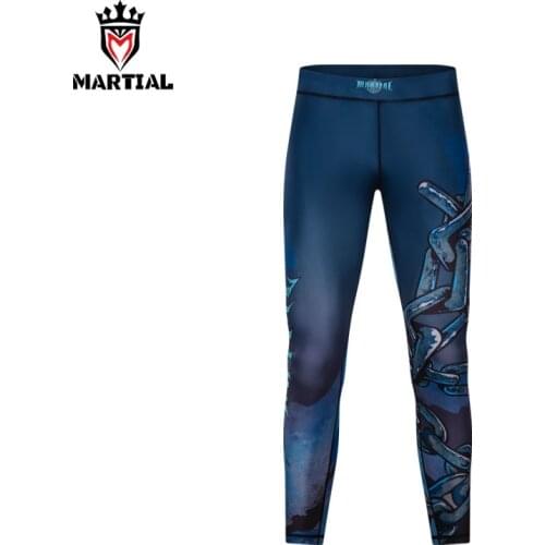 Martial:2021 New arrival BREAK THE CHAIN SUBLIMATION SPATS BJJ PANTS COMPRESSION
