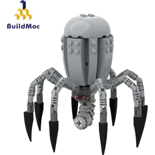 BuildMoc Expert S2 Krykna Spinne Monster MOC Star Plan Movie Animals Building Blocks Bricks Toys For Children Kids Gifts