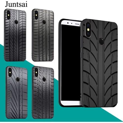 Tire Tread Tyre Track Phone Case For Redmi Note 9 Pro 9S 8T 8 Pro 9A 9C For Mi 9 9T Note 10 Lite For POCO X3 Couqe