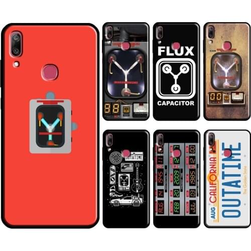 Back to the Future Flux Capacitor Case For Huawei Nova 5T 3 2 i Y3 II Y7 Y5 Y6 2017 2018 Y9 2019 Y5P Y6P Y7A 2020 Y9S Cover