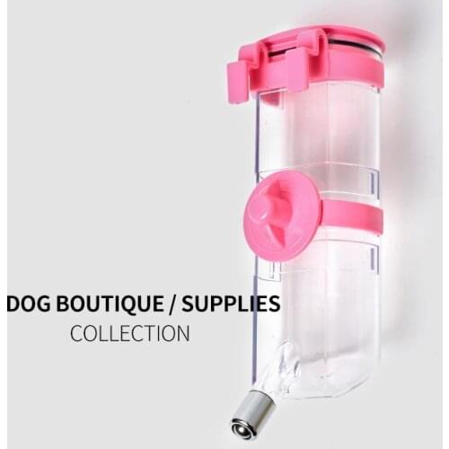 Pet Water Dispenser Dog Feeder Automatic Water Dispenser Hanging Water Bottle dog supplies