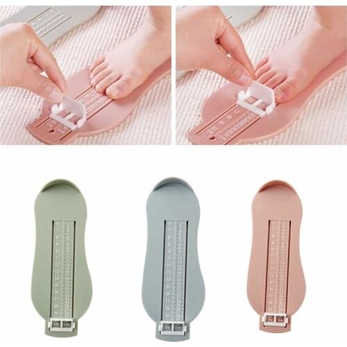 Kid Infant Foot Measure Gauge Props Child Shoes Size Measuring Ruler Tool Understand Baby Toddler Shoe Size Fittings NBB0186