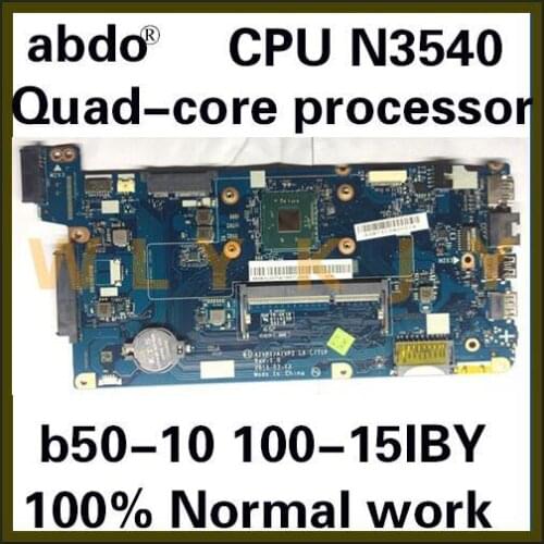 Brand new AIVP1 / AIVP2 LA-C771P Motherboard For Lenovo B50-10 100-15IBY Laptop motherboard CPU N3540 tested 100% work