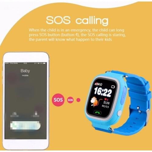 New products 2018 gps tracking kids smart watch kid watch mobile phone wifi watch phone