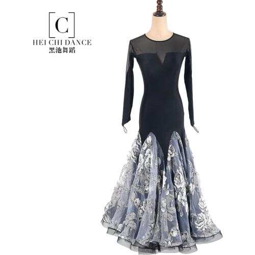 New ballroom waltz modern dance dress dance competition standard ballroom dancing clothes