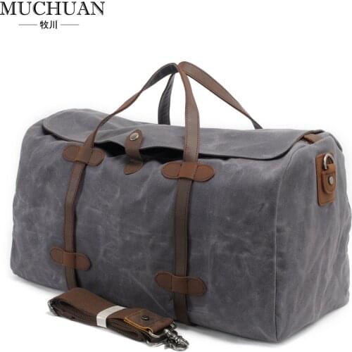 New style batik canvas travel bag handbag casual short-distance tide large-capacity messenger waterproof luggage bag for men