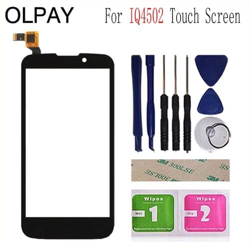 5.0'' Touch Panel For Fly IQ4502 IQ 4502 Qud ERA Energy 1 Touch Screen Glass Digitizer Panel Lens Sensor Glass