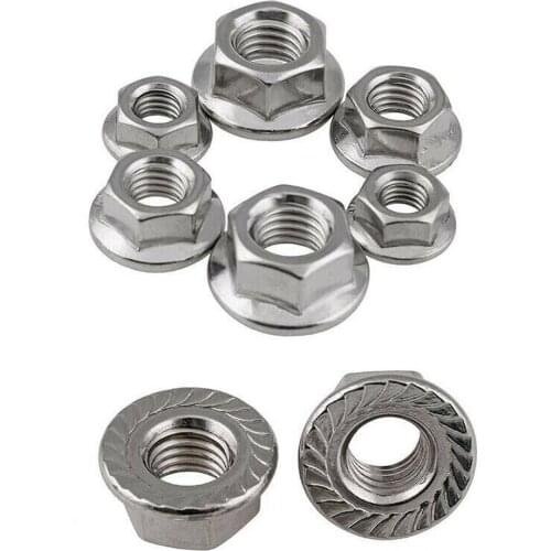 304 /316/ 201 stainless steel hexagon nuts fine thread left-hand thread lock-nut