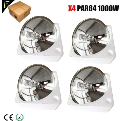 Traditional Par Lamp PAR64 1000 w CP60 CP61 CP62 Bulb Base GX16D Floodlight Par Can Replacement Lamps Free Shipping