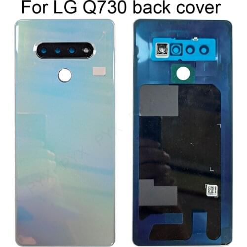 Back cover For LG Stylo 6 Battery Door Back Glass Cover Housing Case replace For LG Q730 LM-Q730TM Back Housing With Camera Lens