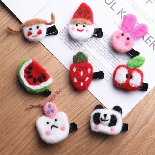 Hair Clips for Girls Fashion Kids Hairpins Barrettes Cartoon Hairgrip Hair Accessories Drop Shipping