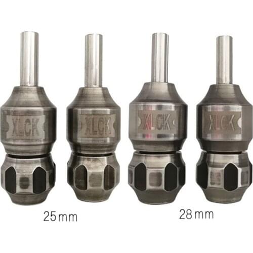 1pc Hight Quality Tattoo Self-lock Grip Stainless Steel Tattoo Grip For Tattoo Machine Supply Body Art Tool