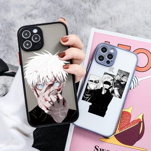 Anime Jujutsu Kaisen Yuji Itadori Fushiguro Megumi Funda For Huawei P30 Lite P20 Pro Honor 9X Y7 Y9 2019 Nova 6 SE Matte PC Case