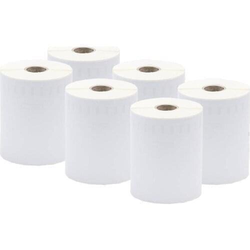 Dymo LabelWriter 4XL 1744907 4x6 Thermal Postage Labels, Water & Grease Resistant, Ultra Strong Adhesive, Perforated, BPA Free