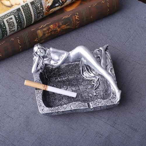 Sexy Long Legs Beauty Resin Ashtray Home Decor Ash Holder Cigaretted Butted Holder home decor unique Craft Display Ornament