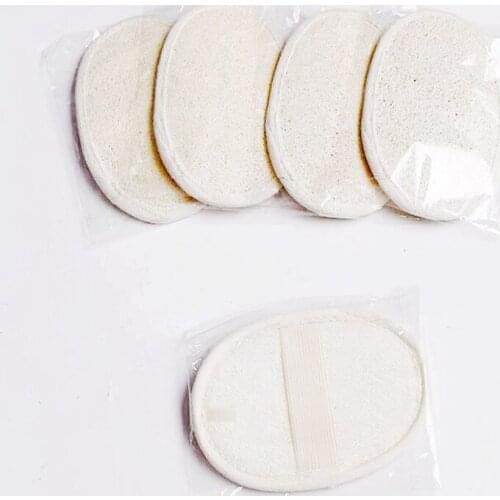 100pcs Natural Loofah Bath Shower Sponge Body Scrubber Exfoliator Washing Pad bathroom accessories Light weight Durable