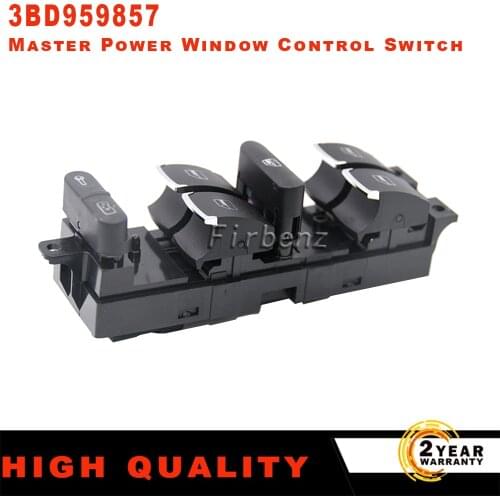For VW 99-04 GTI Golf 4 Jetta MK4 BORA BEETLE Passat B5 B5.5 Window Control Switch Button 3BD 959 857 3BD959857