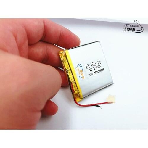 Li-Po Size 564951 3.7V 1800 mah Lithium polymer Battery With Protection Board For GPS Tablet PC Digital Products