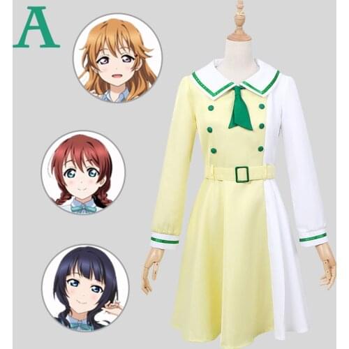 Love Live! Nijigasaki School Idol Club Tennouji Rina Uehara Ayumu Cosplay Costume Anime Uniform Christmas Free shipping CG849CZH