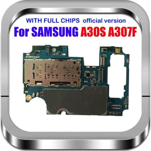 Good Working For Samsung Galaxy A30S A307F Motherboard,For SamsungGalaxy SM-A703FN/G/GN/GT Logic Board Mainboard With Full chips