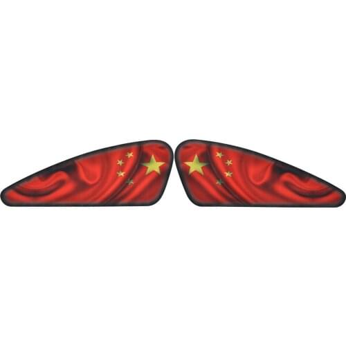 Motorcycle DIY 3D Decals Fuel Gas Tank Stickers Chinese Flag For Harley Bobber Sportster XL Dyna Softail Kawasaki Ninja BMW R9T