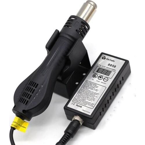 Soldering Station 858 Portable Digital Hot Air Gun BGA Rework Solder Station Hot Air Blower Heat Gun Desoldering Than