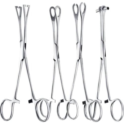 Piercing Tool 1PC Professional Steel Belly Ear Tongue Septum Lip Tweezer Clamp Plier Closer Opener Needle Clamp Body Jewelry