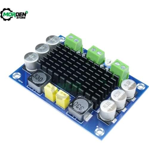 TPA3116D2 DC 12V 24V Mono Amplifier Board 100W DC 12V-26V High Power Audio Digital AMP Module Sound Speaker Board Volume Control