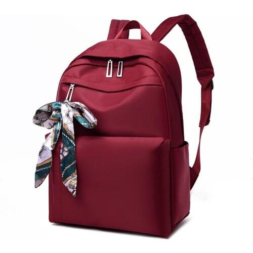Hot Women Backpack Designer High Quality Nylon Women Bag Fashion School Bags Large Capacity Knapsack Casual Travel Bags 2020