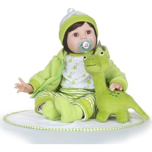 Silicon Reborn Babies Cotton Body Soft Real Gentle Touch Bonecas Reborn Cut Bebe Dolls Hot Toys for Kids