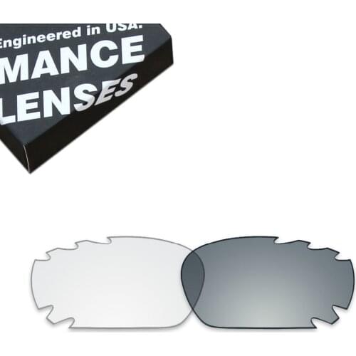 ToughAsNails Replacement Lenses for Oakley Jawbone Vented Sunglasses Photochromic Clear (Lens Only)