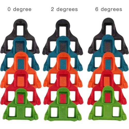 Comfortable Bicycle Pedals Cleat Road Bike Cleats 6 Degree Float Self-locking Bike Pedal For Shimano SH-11 SPD-SL System Shoes