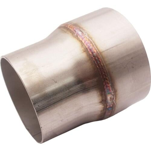 2.5" to 3" Car Piping Exhaust Reducer Connector Stainless Steel For Mazda Dodge Acura