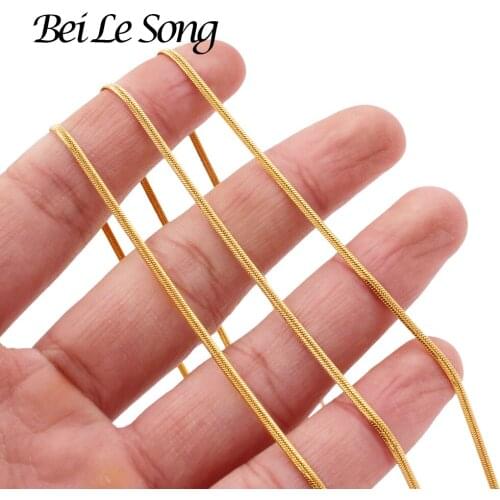 3pcs French 18K Gold plated Snake chain necklace choker chains collares women jewelry necklace for women friends gifts necklaces