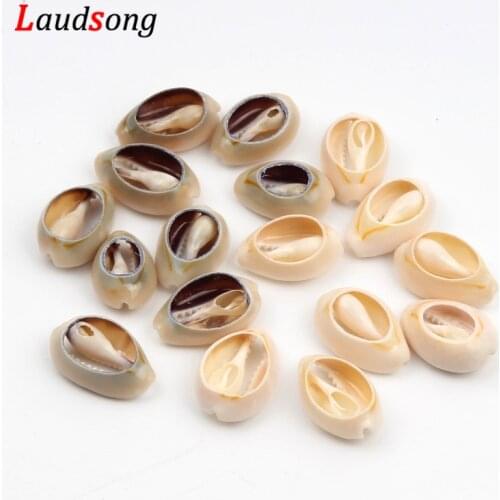 50Pcs/lot 10-23mm Natural Sea Shells Cut Conch Loose Beads For Jewelry Making DIY Necklace Bracelet Decoration