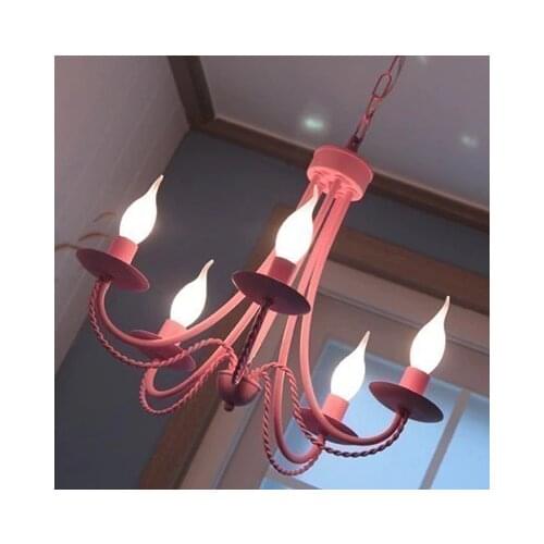 Art club antique black Chandelier led kitchen light mini chandeliers for Dining Room Lamparas Modern wedding deco hang lighting