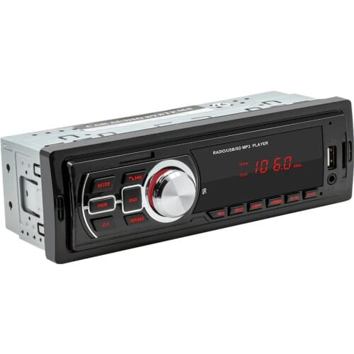 5208E Single 1 DIN Car Radio Bluetooth AUX-in TF Card U Disk Auto Stereo Multimedia Audio MP3 Player Head Unit