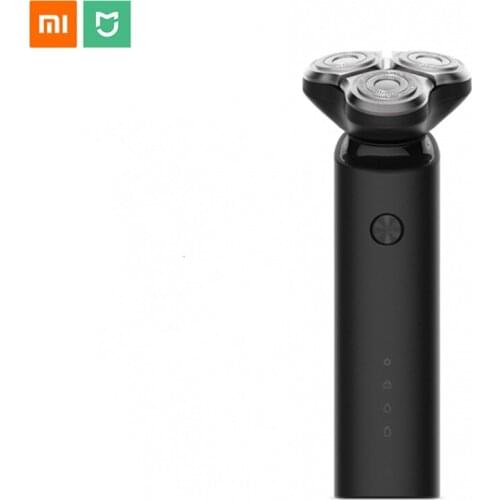 Original Xiaomi Mijia Electric Shaver Flex Razor Head 3 Dry Wet Shaving Washable Main-Sub Dual Blade Turbo+ Mode Comfy Clean