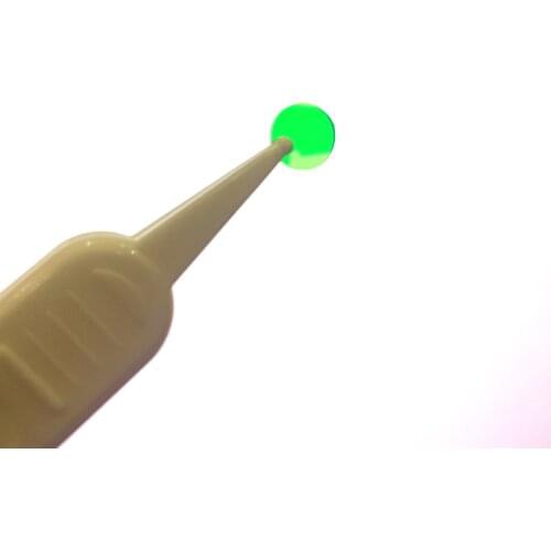 Each 200pcs type 475nm and 550nm diameter 10mm narrow bandpass filter glass