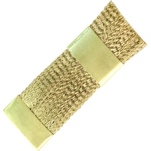 1Pc Golden Copper Wire Nail Drill Bit Brush Cleaning Portable Tools Milling Cutter For Manicure Burr Bits Cleaner