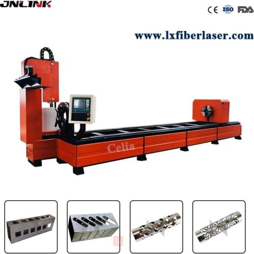 Cnc pipe plasma cutting cutter rotary cutting machine manufacture factory price with rotary
