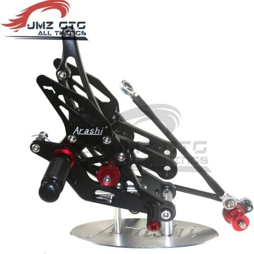 Motorcycle CNC Adjustable Rear Set Rearsets Footrest Foot Rest For HONDA CBR600RR 2003 2004 2005 2006