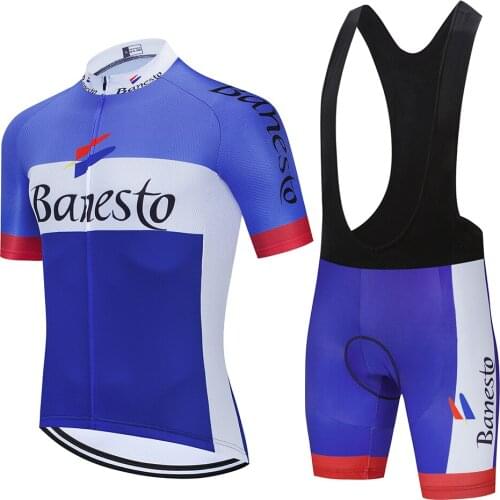 Men Summer Cycling Sets Quick Dry Short Sleeve Cycling Jersey Bike Shorts Padded MTB Suit Bicycle Clothes Breathable