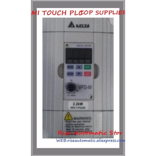 VFD-M Inverter AC Motor Drive 3 Phase 380V 2.2Kw 3HP 5A 400HZ VFD022M43B New
