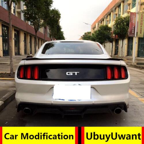 Spoiler For Ford Mustang 2015 2016 2017 2018 high quality ABS car tail wing decoration spoiler for ford mustang