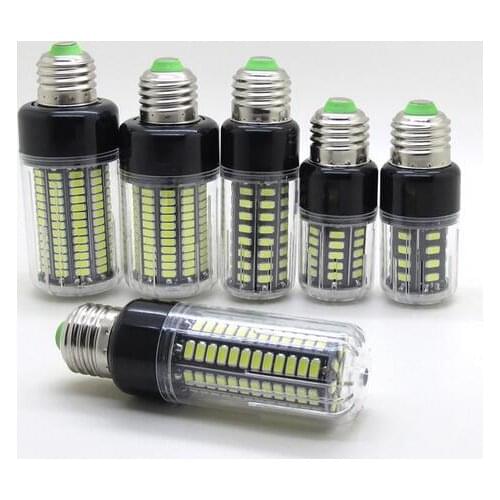 LED Bulb E14 E27 LED Corn Bulb 85-265V High Brightness SMD 5736 LED Corn Light 3W 5W 7W 9W 12W 15W Aluminum No Flicker LEDs