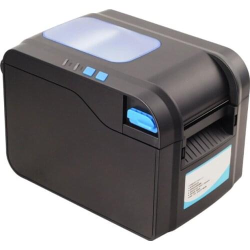 Direct Line Thermal Label Printer XP-370B USB Port Self-adhesive Printer 20-80mm Thermal Barcode Label Printer QX