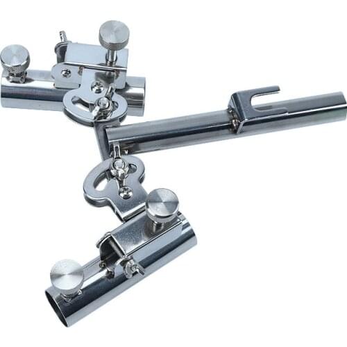 Anti-rotation fishing box double turret frame fine-tuning stainless steel fishing box turret frame anti-rollover double turret