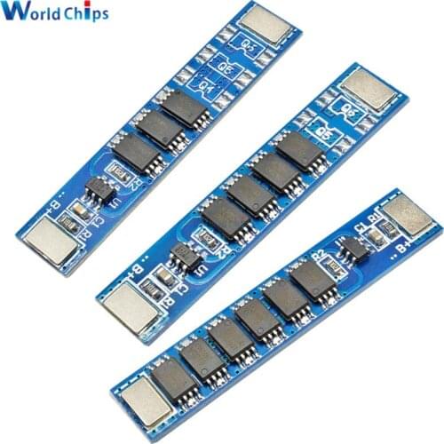 BMS 1S 5A 10A 15A 3MOS 4MOS 6MOS 3.7V 18650 Lithium Battery Charge Protection Board PCB PCM for 18650 Battery Pack Charging